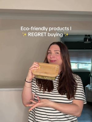 some more eco-friendly products that are NOT worth it IMO! Learn from my mistakes and save your money 💰  I have my fav sustainable shops linked in my shopmy 🔗  #sustainableliving #nobuy #ecofriendlyproducts #deinfluencing 