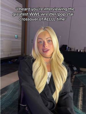 Stay tuned😎  @Liv Morgan @ESPN #WWE #WrestleMania #livmorgan 