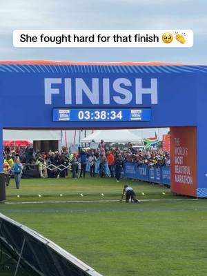 Nobuhle Nobukhosi Tshuma refused to lose. 💪 She finished 3rd place after completing a 34.8 mile marathon.  #marathon #Running #sports #womenssports  (via ntenga3zn/IG)