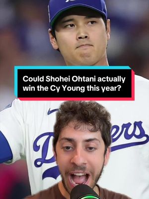 Could Shohei Ohtani actually win the Cy Young this year?#greenscreen #shoheiohtani #cyyoung #dodgers #MLB