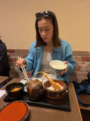 Let’s get a Japanese Breakfast together in Tokyo 😋 Today I’m visiting Ohitsuzen Tanbo in Omotesando. The restaurant opens at 11AM and I got there at 11:30 and was the last person they were able to seat.  After me, there was a huge line of Japanese people which in my opinion, is a good sign ;)  #japan #tokyo #omotesando #japanesefood #japantravel 