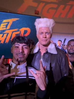 Come with me to a street fighter event, we met Cody Rhodes @Paramount Pictures #streetfighter #codyrhodes #WWE 