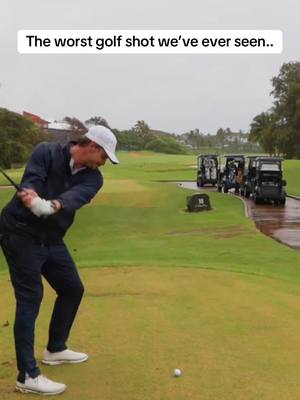 It doesn’t get much worse than that.. #goodgood #golftiktok 