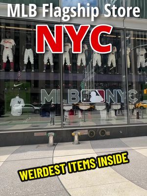 The #MLB store in #NYC is insane  #baseball #sports #shopping 