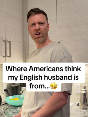 This is 100% true story… someone once asked if he was German 😭😂 England always seems to come last… it does his head in 💀 #tayandalex #britinamerica #americanvsbritish #accentchallenge #northerner