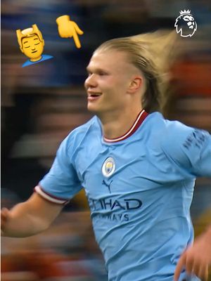 When Haaland unleashed his… hair 😝 @Manchester City #PremierLeague 