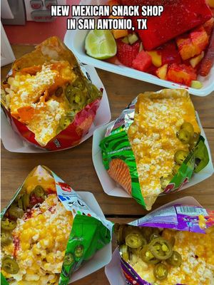 San Antonio snack spot you need to try 🍧 Elotes, mangonadas, churros, fruit cups, milkshakes, Tosti-locos, chamoy candy, turrón (the only place in San Antonio that sells it), and their popular MARU~FUEGO with Buldak ramen 🔥🥭🌽🍧🥒🥤 📍 @Poloco Snack Bar: 5322 San Pedro Ave ⏰ Hours: Mon: 2pm-9pm, Wed–Thu: 2pm–9pm, Fri–Sun: 12pm–10pm, Closed Tuesday  #mexicansnacks #satx #sanantonio #sanantoniofoodie #sanantonioeats 