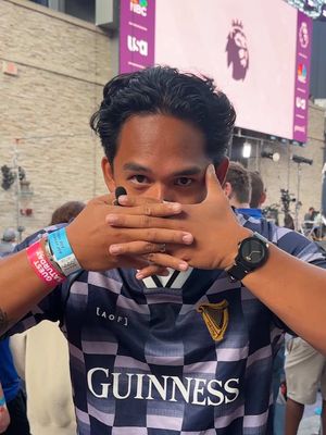 The energy we’re bringing to Tampa Bay this weekend for @Premier League U.S. Mornings Live #guinness #premierleague #tampa