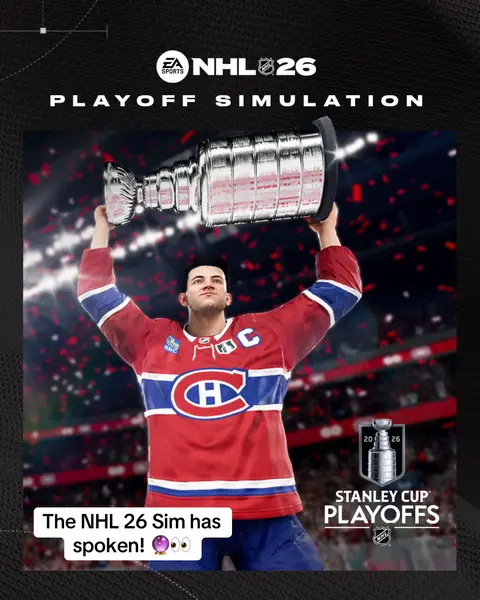 The sim has spoken 🔮 Your #NHL26 Playoff Simulation Stanley Cup Champions: @Canadiens Montréal 🏆