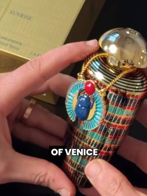 Experience 4,000 years of history in one bottle. 🏺 Today we’re diving into Eternal Sunrise by The Merchant of Venice. This fragrance captures pure energy with its stunning incense and rich amber notes. It’s a complex, emotional scent that isn't for everyone—but if you love incense, it hits the spot perfectly. #MerchantOfVenice #EternalSunrise #FragranceTok #IncensePerfume #NicheFragrance      