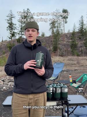 #MECstaffer @austin_lowen walks through one of the most practical camp upgrades we’ve seen in a while 👀 The @ignikoutdoors TapRack 4 Refillable Propane System gives you all the convenience of 1lb canisters, but without the waste. 〰️ Refillable 1lb bottles (4 included) 〰️ Easy ¼-turn mount system 〰️ Refills anywhere you’d fill a BBQ tank 〰️ Doubles as a backup fuel source for your grill at home Less waste, less half-empty canisters kicking around your gear room, and more good times at camp. Link in bio to shop.