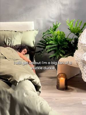 Not lazy. Not avoiding responsibilities. Just hurkle-durkling 🛏️✨ Aka spending quality time exactly where we belong. #Hush #HurkleDurkleMood #CozyHome #SleepEssentials