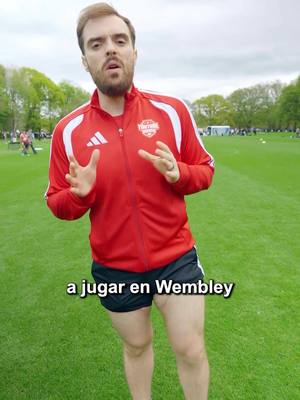 Mañana haré historia en Wembley. Por vosotros.