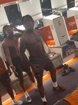 At the finish line😂 #fyp #CollegeFootball #lockerroom #texasfootball 