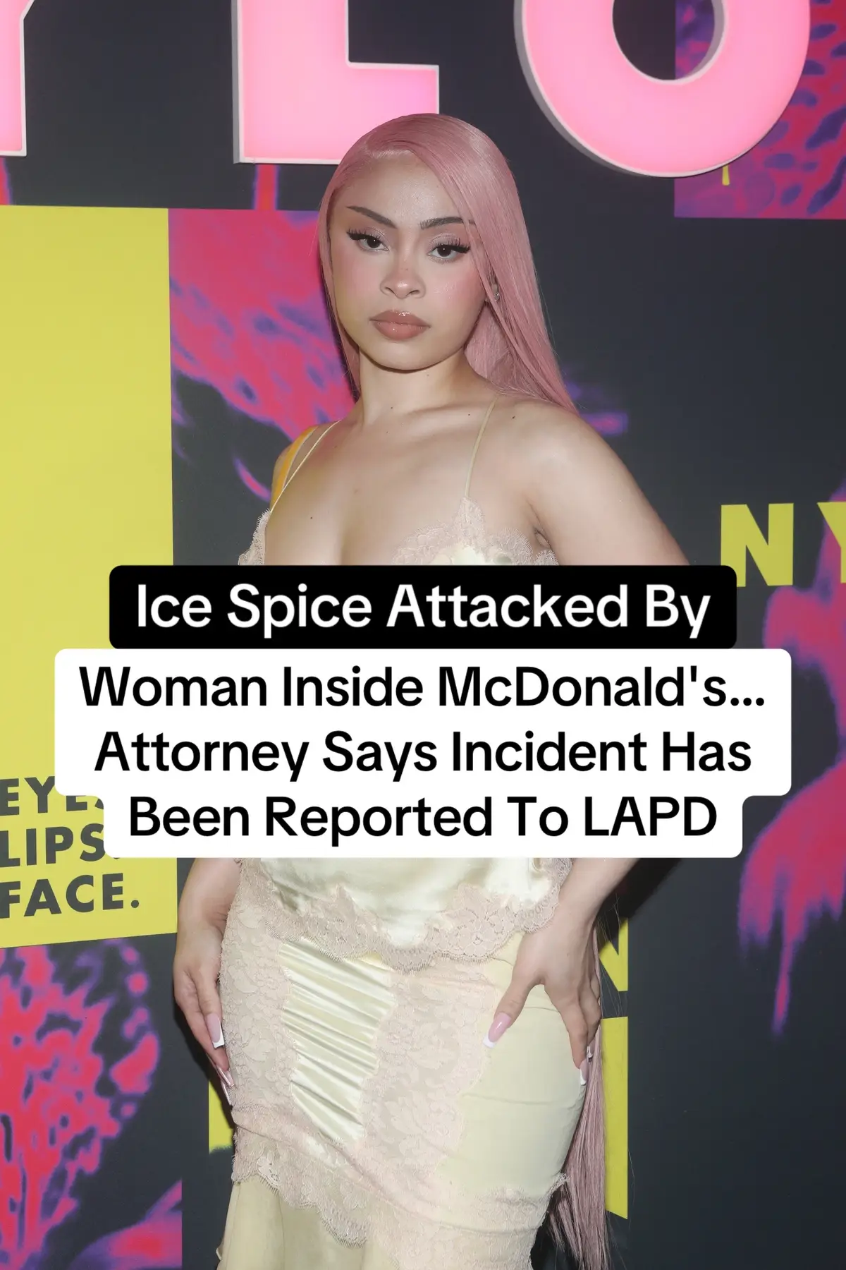 Ice Spice was reportedly attacked by a woman inside a McDonald’s in Hollywood. Surveillance footage obtained by TMZ shows the rapper sitting with another woman inside the restaurant early Wednesday morning. Reports say the video captures Ice Spice and her friend in a booth when a woman unexpectedly approached them. She allegedly asked the friend to move so she could sit down, but they declined. Ice Spice then gestured toward the exit, indicating the woman should leave. The situation escalated when the woman allegedly took a swing at the rapper. Footage shows the woman’s companion quickly pulling her away as Ice Spice stood up and chased after them. Outside, Ice Spice was seen picking up a phone that had been dropped, while the woman involved remained nearby. During the confrontation, Ice Spice reportedly smashed the phone. The incident continued as another clip shows the group arguing while crossing the street, where the woman is said to have thrown another punch, resulting in a brief scuffle. Ice Spice’s attorney, Bradford Cohen, stated the attack was unprovoked and confirmed it has been reported to the Los Angeles Police Department. He added that they intend to take legal action against those involved and are also looking into whether the restaurant could be held liable for inadequate security. 📸: GETTY #icespice #lapd #incident 