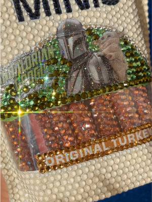 Just when you thought this partnership couldn't get more iconic, we made it sparkle! ✨  Don't miss Star Wars: #TheMandalorianAndGrogu  coming to theaters May 22!  @Bedazzle Rhinestone Art✨Becca 