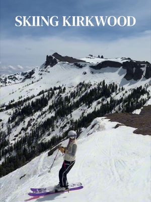 Checking the final California resort off the list here at Kirkwood ⛷️🤍  from steep bowls to long wiggles, this was such a sick spot to wrap up our time in Tahoe! @epicpass #teamepic #ad #skiing #kirkwood #skitok 