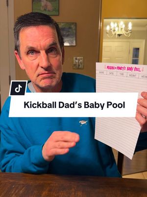 Kickball Dad’s Baby Pool was this time last year 🥹 #grandpa #grandparents #baby #family 