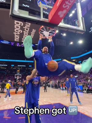 Safe to say Stephen is ready 😤 #stephcurry #basketball #dunk #funny @Stephen Curry 