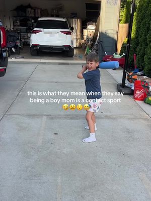 Raising boys = getting humbled DAILY 😩🤣😂  #boymom #boymomlife #momlife 