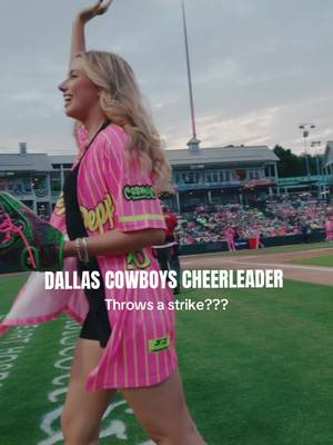 Thank you @Kleine for throwing tonight’s Unceremonial first pitch!  #MLB #dcc #coachella2026 #cosmicbasebaseball #dallascowboys 