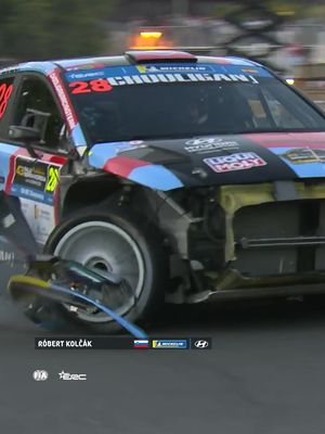 That’s not how you want to start your weekend! 👀😢 #rally #Motorsport #cartok #fail 