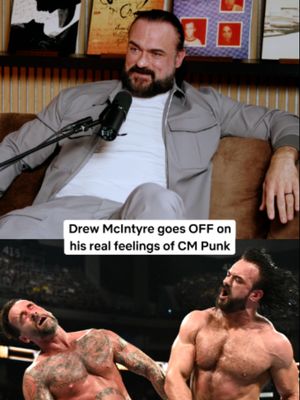 Drew McIntyre says his CM Punk feud worked for one reason: the hate was real.  #WWE #CMPunk #feuds @thebobbycast @dmcintyrewwe