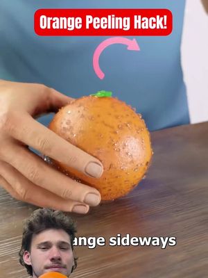 Orange Peeling Hack!