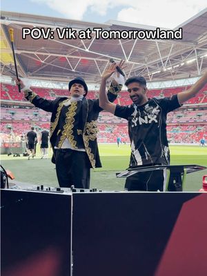 POV: Vik at Tomorrowland but it’s Wembley 😂 #sidemen #sidemencharitymatch 