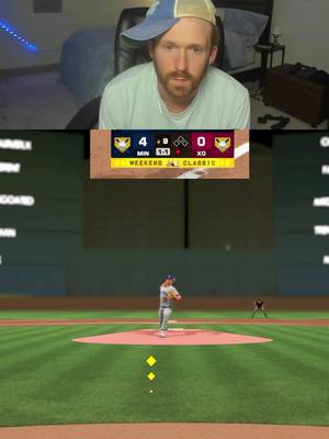 OFF HIS HEAD 😂 #MLB #mlbtheshow #mlbtheshow26 #playful #funny 