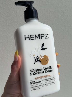 Soft serve for your skin🍦🥥 The dreamiest blend of creamy vanilla + fresh coconut with 48-hour hydration✨ Stock up on this scent and more @Ulta Beauty — currently 30% off! #hempzofficial