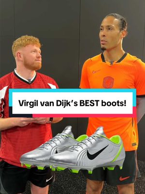 Virgil van Dijk’s FAVOURITE football boots are… 🤷🏼👀 #nikefootball #virgilvandijk #footballboots #tiempo #soccercleats @Nike Football 