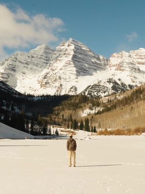 Exploring Maroon Bells, captured on @insta360 official Ace Pro 2 #insta360acepro2 #actioncamera