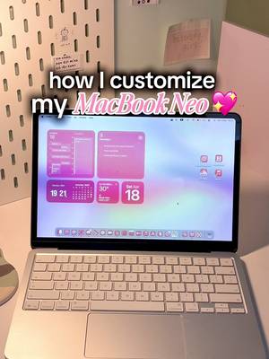 my daisy 💖💻  #macbookneo @apple  #macbook #studytok #applemacbook #studytokaesthetic @