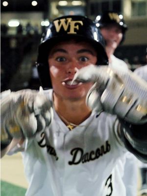Told ya so🤷‍♂️ #GoDeacs🎩 #WakeForest #baseball #collegebaseball #homerun 