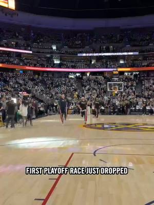 Get to your seats #NBA #denvernuggets