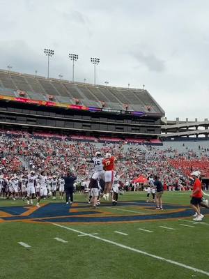 Bringing the energy to Q4 😤 #WarEagle #Auburn #Football #ADay 