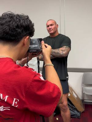 Day 1 of taking Polaroids of WWE superstars for our WrestleMania 42 Polaroid album @Fanatics Authentic @Fanatics @WWE #polaroid #WWE #WrestleMania 