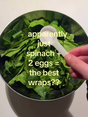 like how easy?!🥦#spinach#healthyrecipes#breakfastinspo#lockedin 