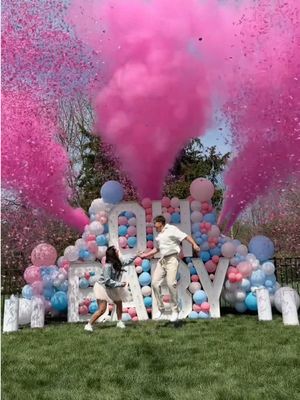 OUR GENDER REVEAL! 🩷🩵#genderreveal #genderrevealparty #babygirl @Shakin Reveal 