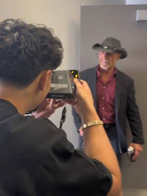 Day 2 of taking Polaroids of WWE superstars and some special guests @Fanatics Authentic @Fanatics @WWE @WWE on NETFLIX @WWE Español #WWE #WrestleMania #polaroid 