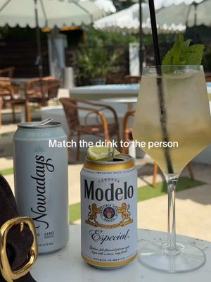 Comment who you think is a spritz girl, a beer girl, or a Nowadays girl… and we might just reveal the truth 👀 #happyhour #drinks #spritz #nowadays #beer 