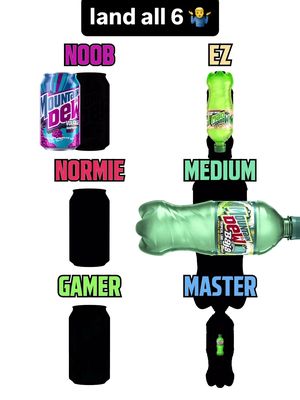 Land all 6 #mountaindew #bajablast 