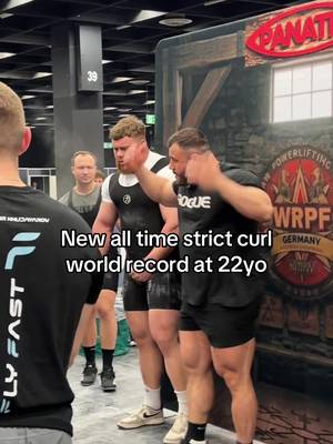 New all time world record at 22 yo 🔥🔥 114.25kg #strictcurl #biceps #arms #worldrecord #strength @Ksenia Sadekova | Fitness 
