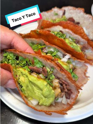 Taco y Taco's Cheese Shell Tacos are my go to with asada or adobada! #lasvegas #tacos #keto 