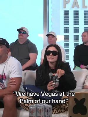 The Spring Break Crew had Vegas at the Palm of their hand last night. @Las Vegas #VegasPartner 