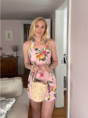 Cutie summer dress🌸🍊🍇🍋 #hm #hmdress #summerdress #fruitdress #europeansummeroutfits 