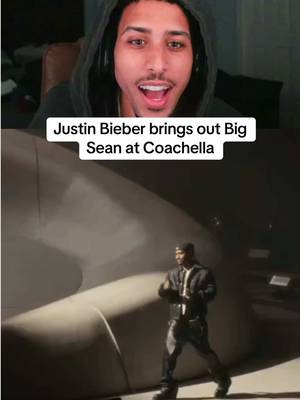 Justin Bieber and Big Sean at Coachella 