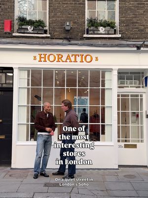 All hail Horatio - one of the better independent menswear brands out there right now 