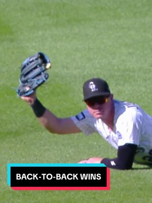 For the WIN! #rockies #catch #baseball 